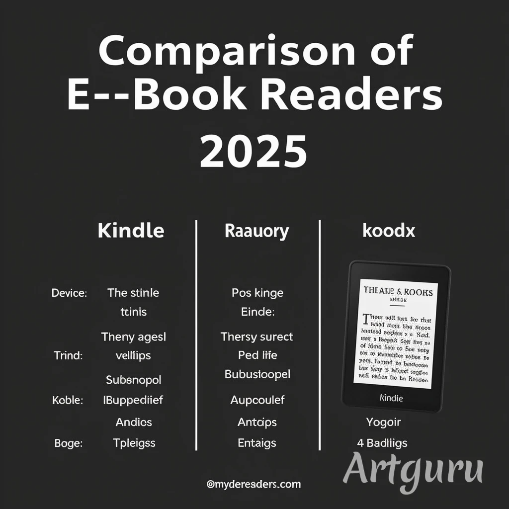 電子書籍リーダー比較 2025｜Kindle端末・楽天Kobo・BOOXの違い