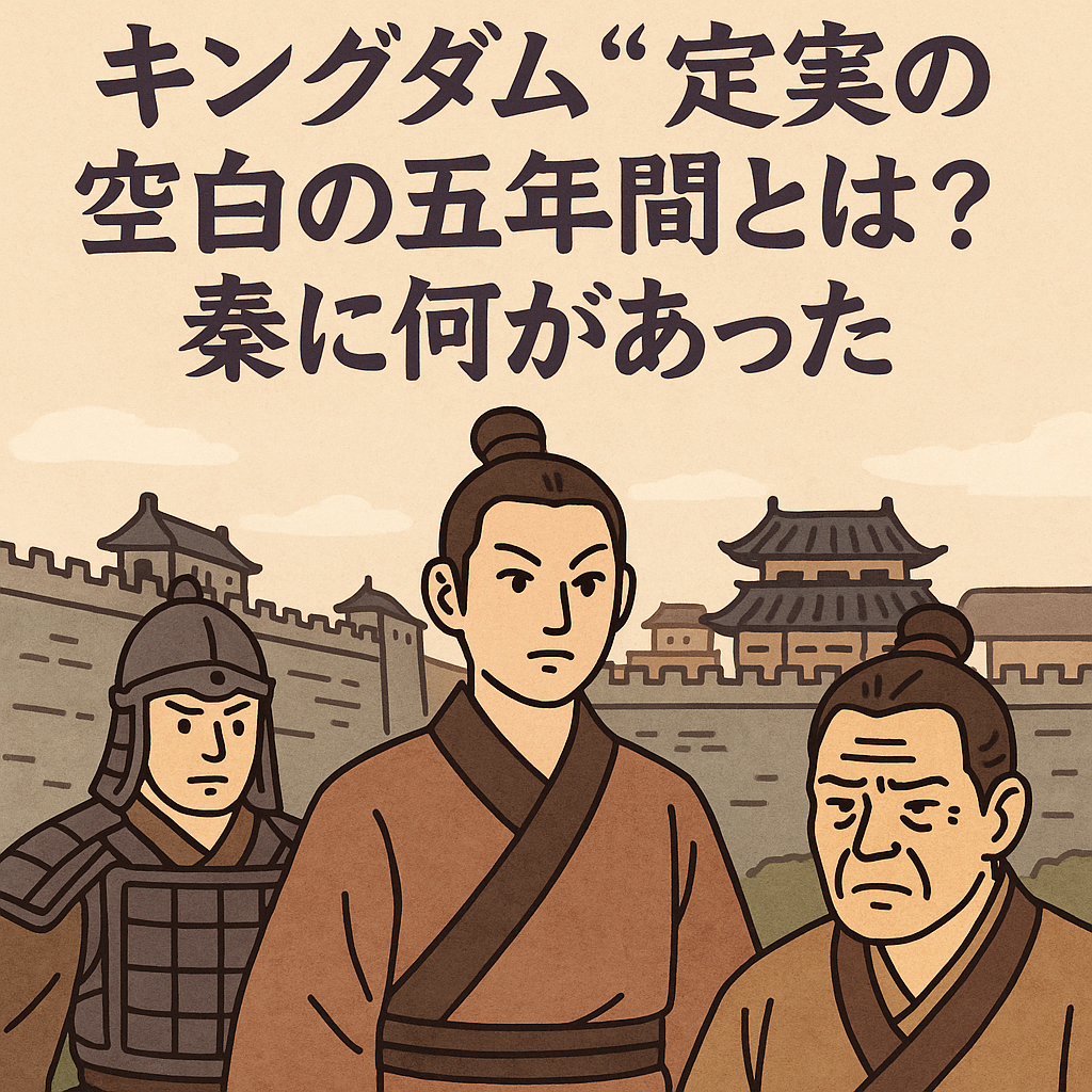 「キングダム」史実の空白の五年間とは？秦に何があったか解説
