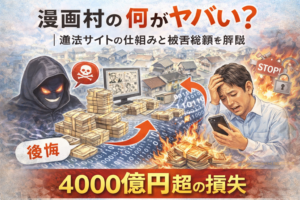 漫画村の何がヤバい？違法サイトの仕組みと被害総額を解説