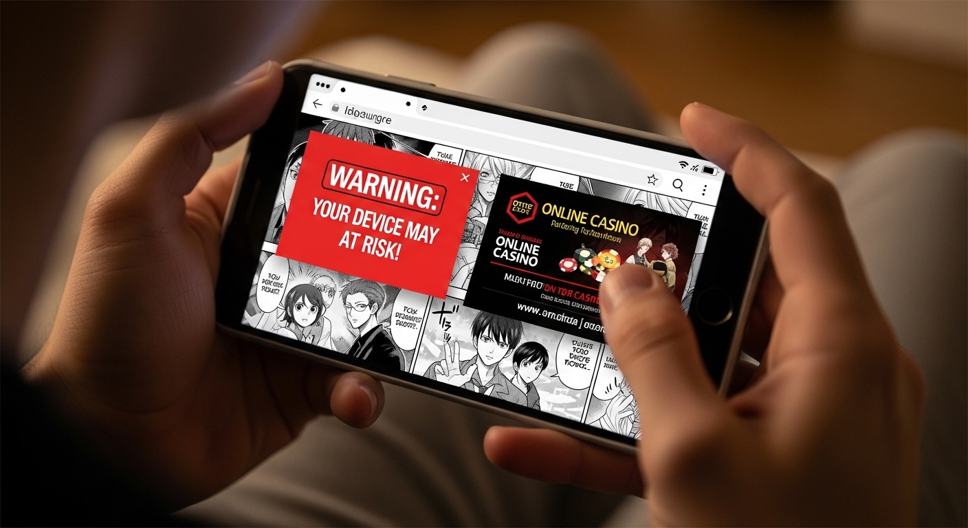 違法漫画サイトは見るだけでも違法？法律と危険性を解説