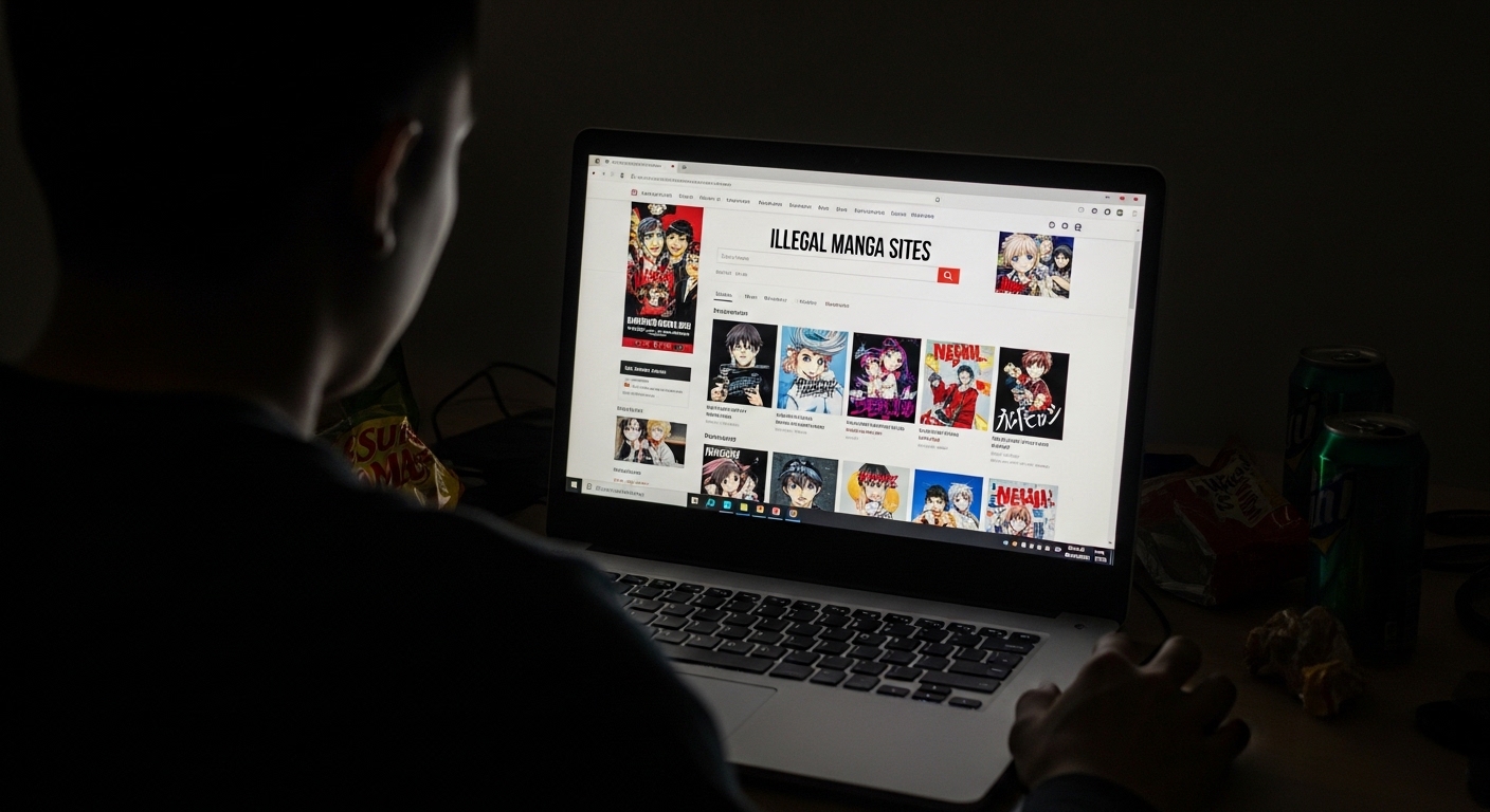 違法漫画サイトは見るだけでも違法？法律と危険性を解説
