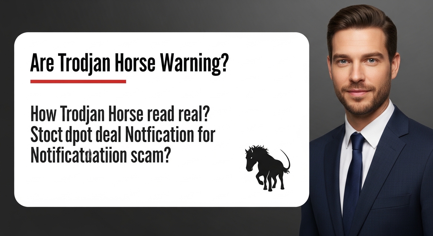 トロイの木馬警告は本物？通知詐欺の見分け方と対処法