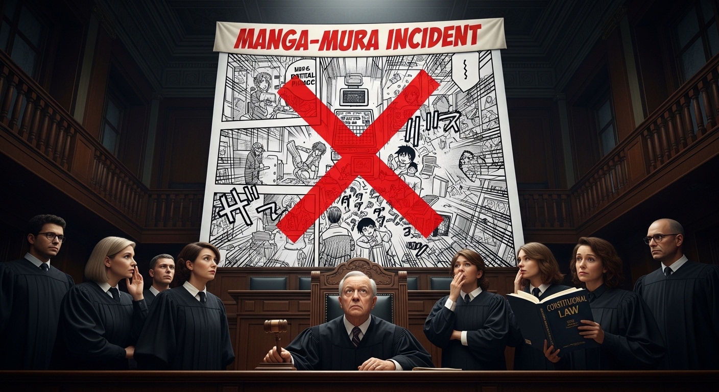 漫画村事件は違憲?罪刑法定主義との関係をわかりやすく解説