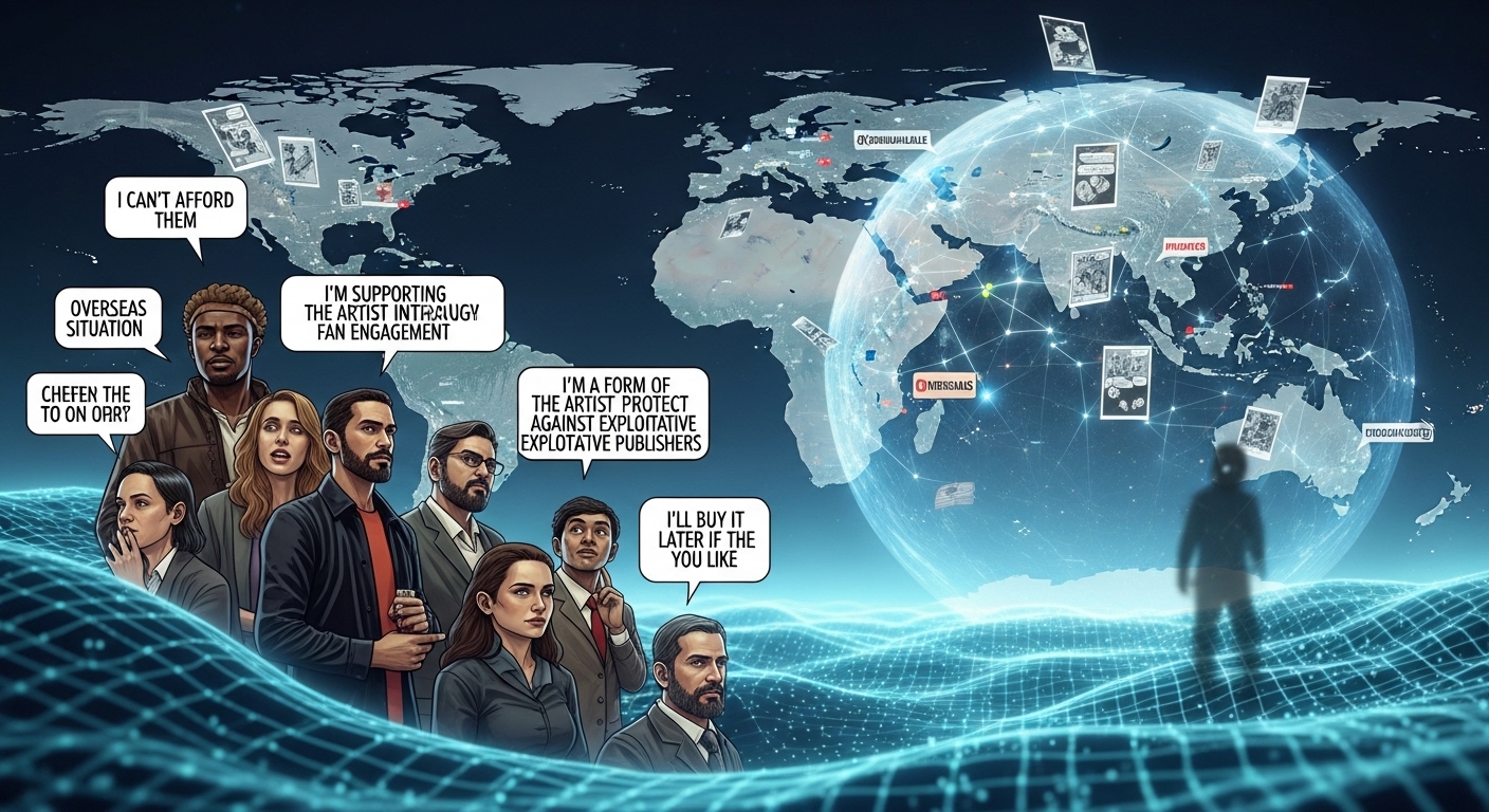 海賊版漫画を正当化する人の心理とは？海外の現状を解説