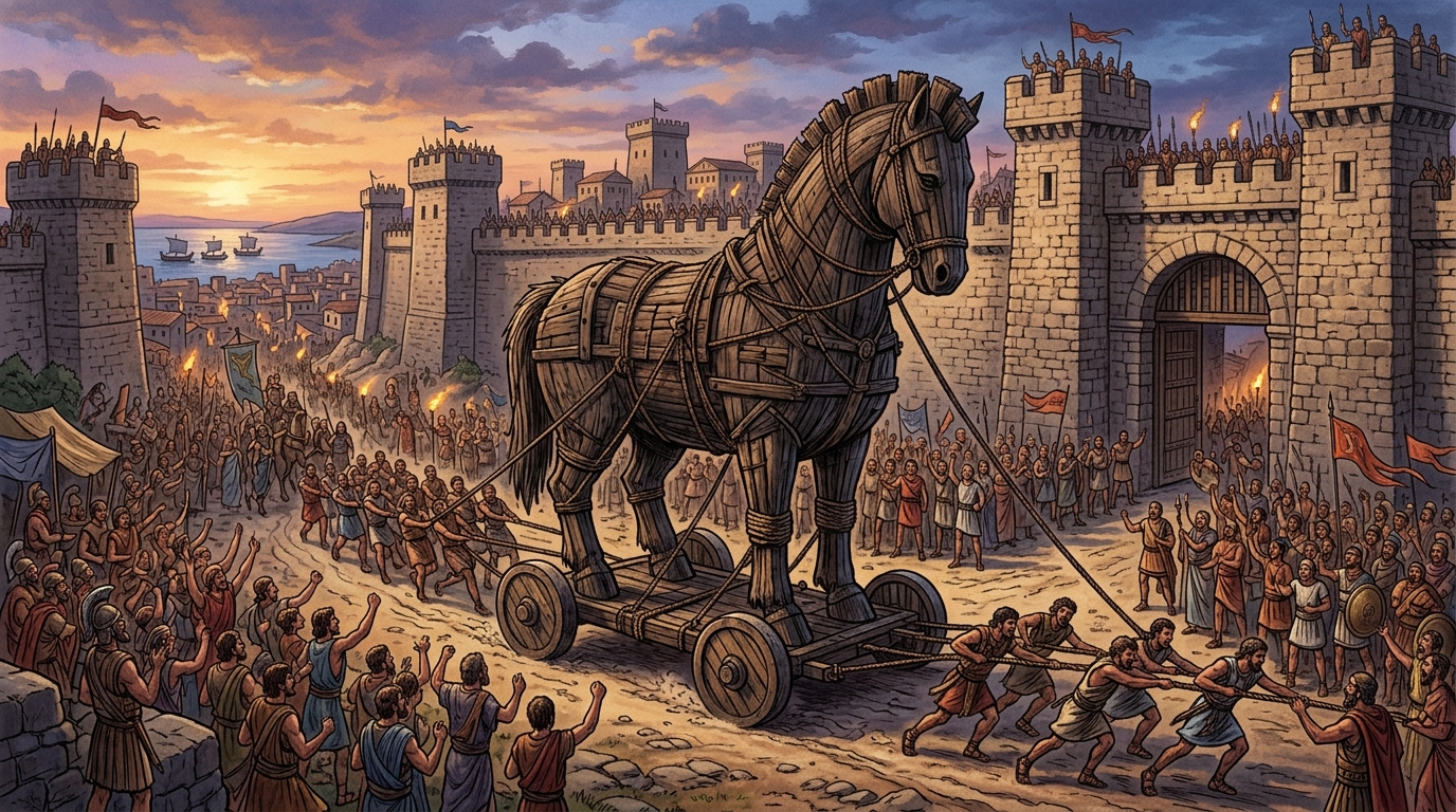 トロイの木馬警告は本物？通知詐欺の見分け方と対処法