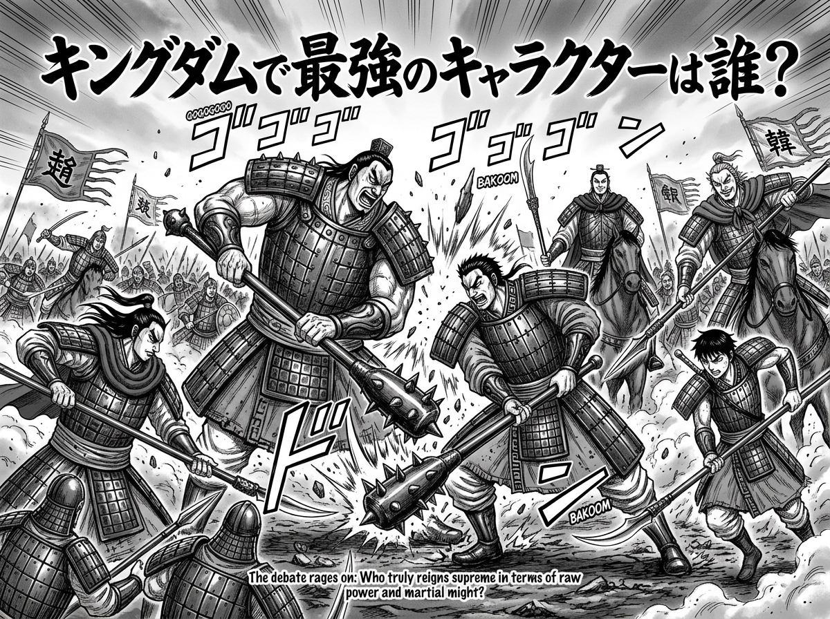 「キングダム」最も強い武将は誰?歴代キャラを比較して解説